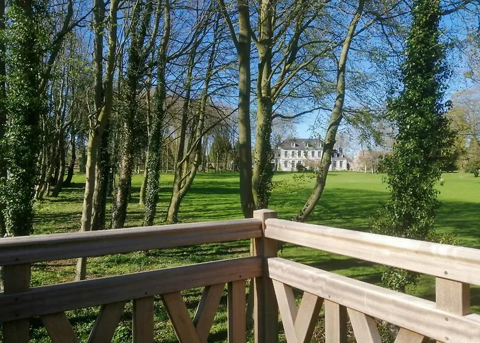 In Chateau Grounds Near Rouen